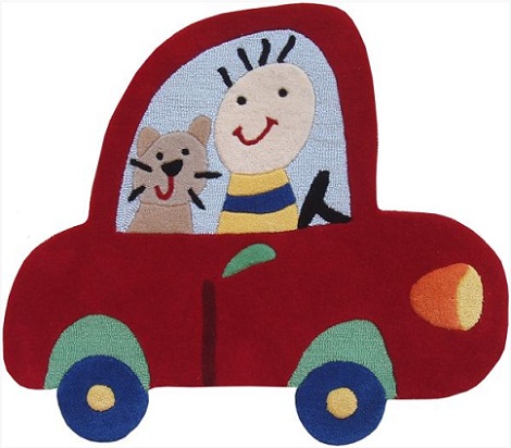 alfombras-infantiles-originales-coche alfombras infantiles originales coche