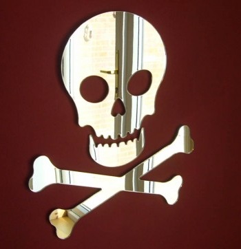 espejos decorativos para ninos pirata