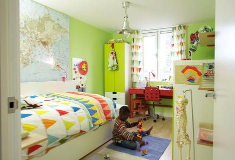 habitacion-verde-ikea Habitación verde de Ikea