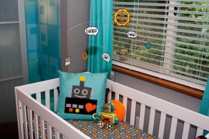 Habitación del bebé de robots – Habitación Infantil