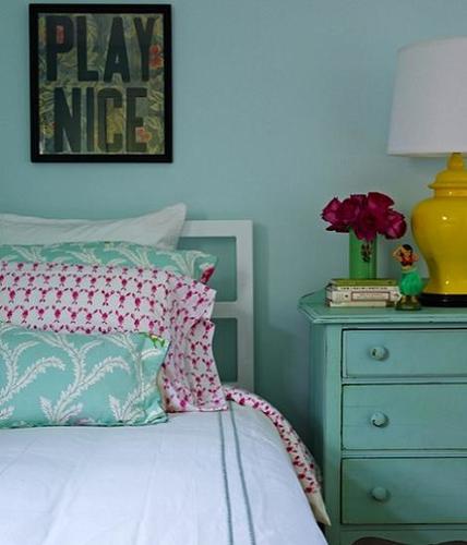 habitacion-chica-azul Habitación para chica en azul