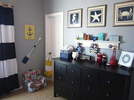 habitacion-bebe-azul Habitación de bebé azul