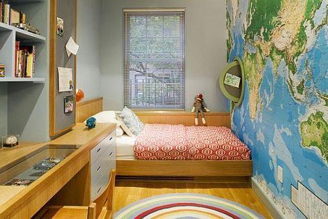 Dormitorio juveniles estrecho