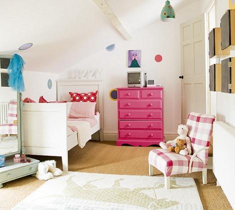 Habitación original de niña