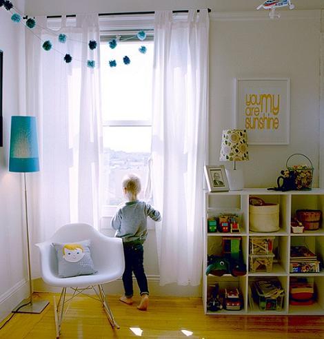 Guirnalda pompones niño