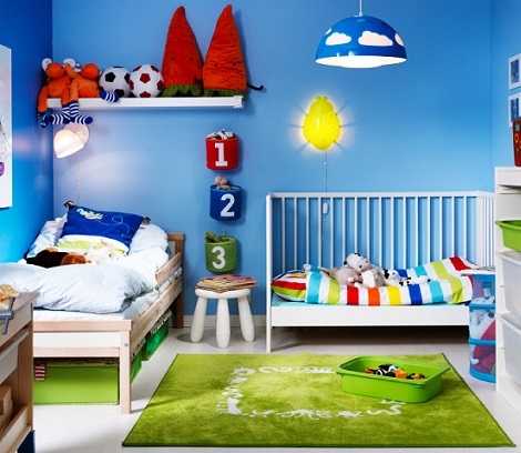 dormitorios infantiles ikea color